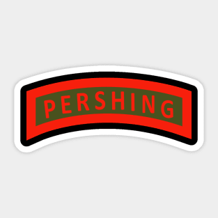 Pershing Missile Tab Sticker